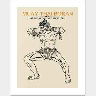 Muay Thai Boran Posters and Art